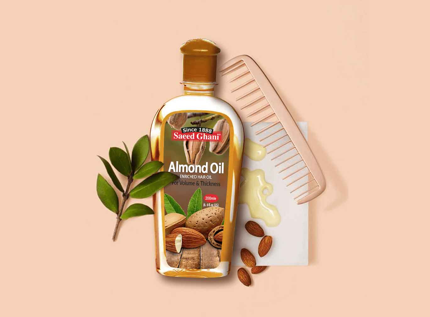 saeedghani almond oil