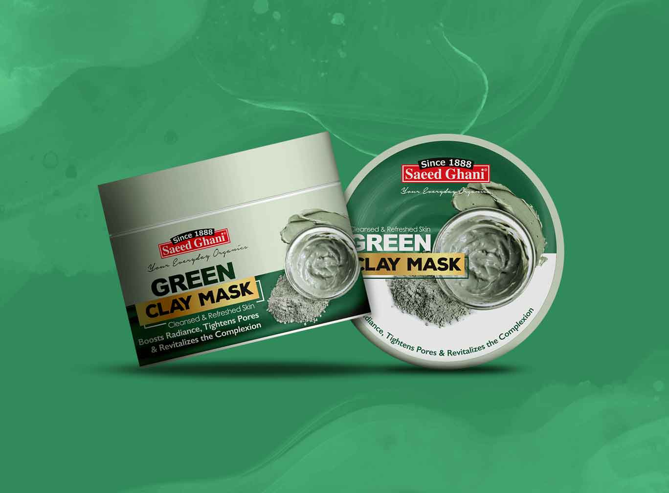 saeedghani green clay Mock